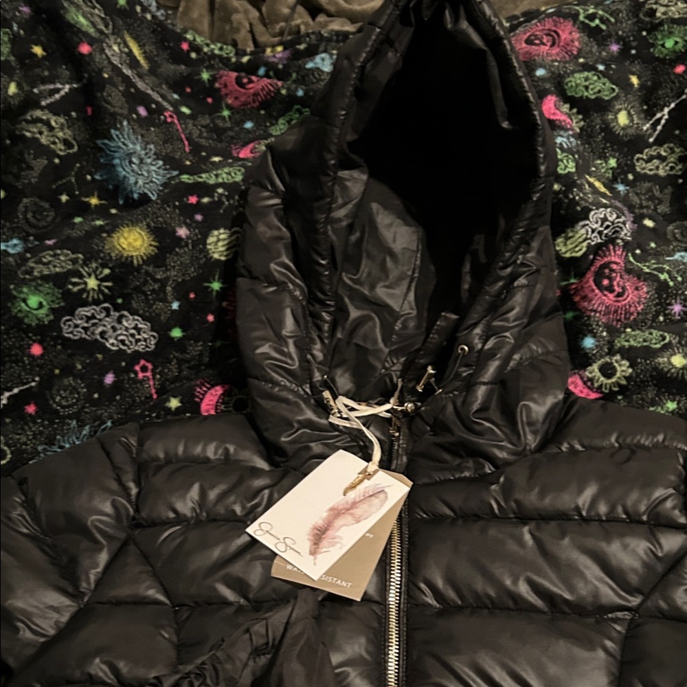 Jessica Simpson Black Puffer Jacket